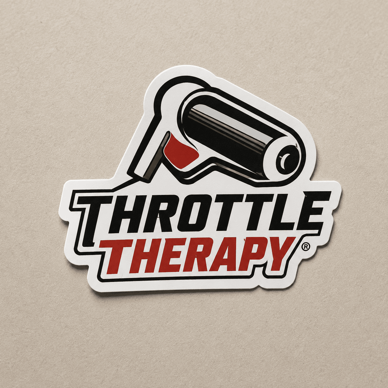 Throttle Therapy Sticker